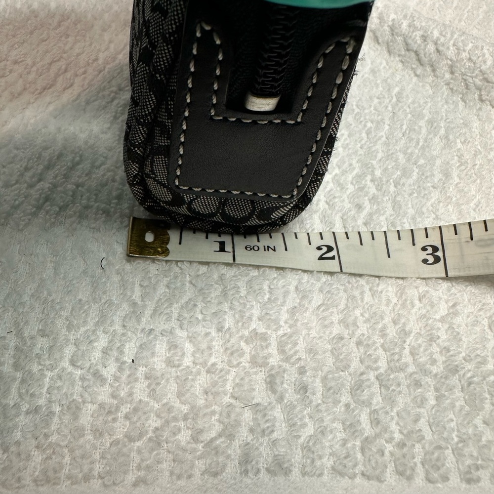 Coach Monogram Black and Gray Toiletry Bag - Picture 15 of 15